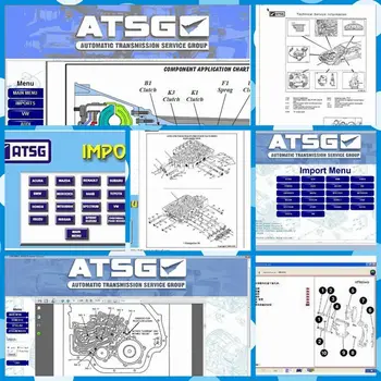 2020 atsg pavarų dėžė remontas vadovai, auto remontas, programinės įrangos ATSG į HDD/CD/parsisiuntimo nuorodą Karšto pardavimo Diagnostikos programinė įranga ATSG