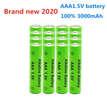 2020 daug Naujų AAA baterija 3000mAh 1,5 V alkaline AAA tipo akumuliatorius, skirtas nuotolinio valdymo žaislas šviesos baterijos