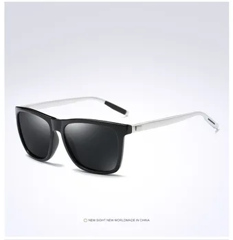 2020 HD Poliarizuota aliuminio magnio UV400 Akiniai nuo saulės vyrų, moterų Vairavimo mados derliaus naujus Saulės Akinius oculos de sol