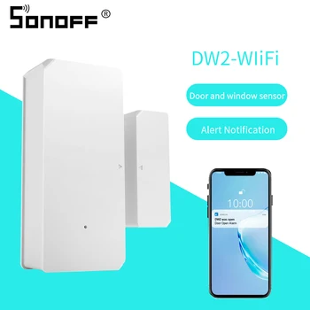 2020 Itead SONOFF DW2 WiFi Bevielis Durų, Langų Jutiklis/Detektoriai Apsaugos Signalizacijos Smart Home App Kontrolės EweLink IFTTT