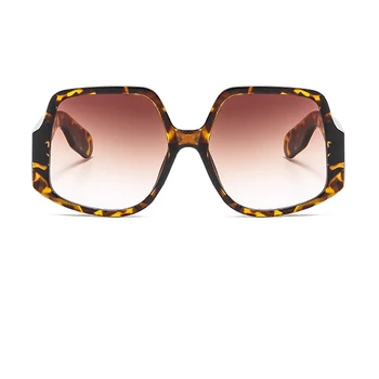 2020 juodi akiniai nuo saulės moterims, prabangos prekės ženklo Naujų Mados Aikštė Gradientas atspalvių moterų didmeninės Moterų akiniai nuo saulės