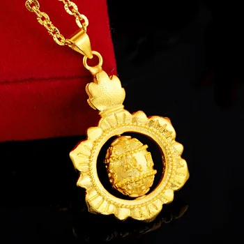 2020 Karšto Smėlio Aukso Žalvario Crafting Malda Varantys Moterų Pakabukas Papuošalai Karoliai Šešių žodis Mantra Auksu Pakabukas Priedai
