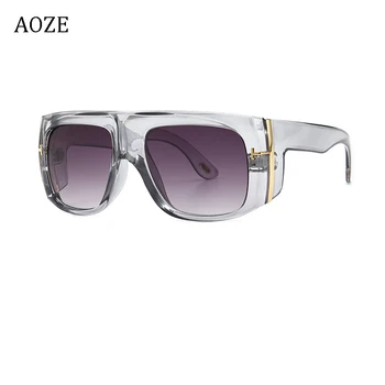2020 Karšto šiuolaikinės mados shield Garo punk Saulės Akiniai derliaus Tomas Vyrų akiniai nuo saulės iš unisex gradientas UV400 akiniai nuo saulės, akiniai nuo saulės