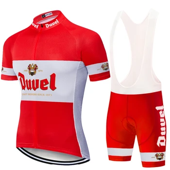 2020 KOMANDA duvel dviračių kostiumas vyrams quick dry dviratininkas šortai nustatyti vasaros quick dry 20D gelio padas tricota ciclismo hombre