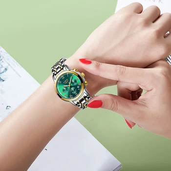2020 LIGE Mados Moterų Laikrodžiai Ponios Viršų Markės prabanga Vandeniui Auksinis Kvarcas Žiūrėti Moterų Nerūdijančio Plieno Data Dėvėti Dovana Laikrodis