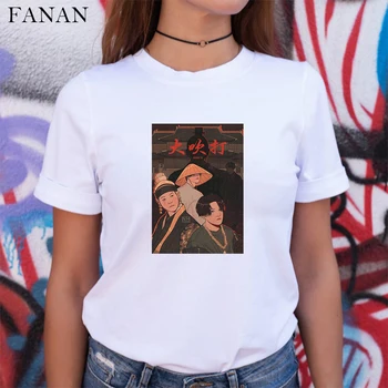 2020 m. Moteris Juokinga Art Print T-Shirt Harajuku Tshirts Moterų Agust D T-shirt Vasaros Grafinis Tee Moterims Gatvės Mados Viršūnes Drabužiai