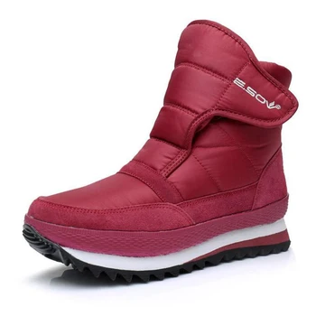 2020 m. žiemos batai moterims sniego batai butas neslidus žiemos batai moterims pliušinis neperšlampami batai didelis dydis 35-42