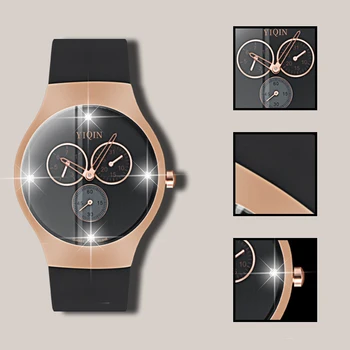 2020 Mados Prabangių Kvarciniai Laikrodžiai Moterims, Atsparus Vandeniui Žiūrėti Moterų Laikrodis Gumos Vyrų Fitneso Rankiniai Laikrodžiai Diamond Dial Žiūrėti