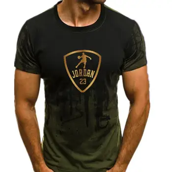 2020 metų vasaros mados vyriški laisvalaikio mada T-shirt apvalus kaklas kietas šviesos vyriški T-shirt nemokamas pristatymas