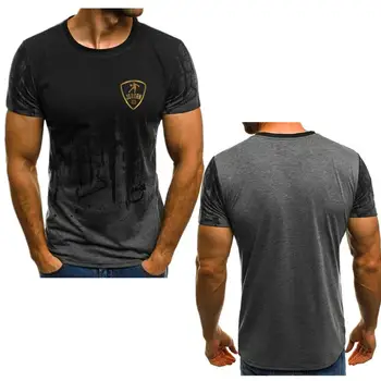 2020 metų vasaros mados vyriški laisvalaikio mada T-shirt apvalus kaklas kietas šviesos vyriški T-shirt nemokamas pristatymas