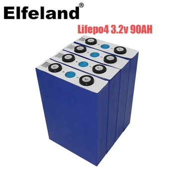 2020 NAUJAS 4PCS 3.2 V 90Ah lifepo4 baterija ne 100ah 12V180Ah 24V90Ah už EV RV baterija 