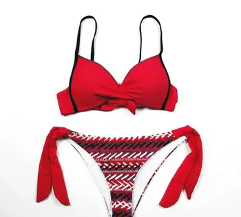 2020 naujas bikini kelių spalvų seksualus maudymosi kostiumėliai, Didelių Europos ir Amerikos karšto maudymosi Kontrasto spalvų Dirželis padalinta maudymosi kostiumėlį