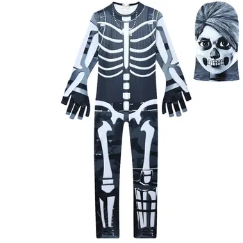 2020 naujas Fortnite aplinkinių vientisas didelių vaikai cosplay kaukolės žaidimo veikėjas Halloween party veiklos kostiumai, galvos apdangalai