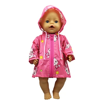 2020 Naujas lietpaltis Lėlės Drabužiai Tinka 18inch/43cm gimęs kūdikis Lėlės drabužiai atgimsta Lėlės Priedai