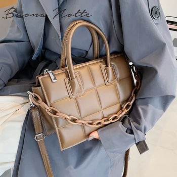 2020 naujas mados aukštos kokybės minkštos PU odos moterų dizaineris petį krepšys Rudens ir žiemos retro grandinės rankinės