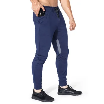 2020 naujas poilsiu sweatpants kelnės vyrų gimnastikos fitneso sweatpants jogger vyrų mados siūlėmis vientisos spalvos stora bėgiojimo kelnės