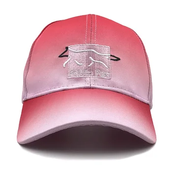 2020 naujas Prekės ženklas Beisbolo kepuraitę Moterų Snapback skrybėlę Vyrų Trucker Gradientas Medvilnės fox Siuvinėjimo Casquette Kaulų Laišką Tėtis Bžūp