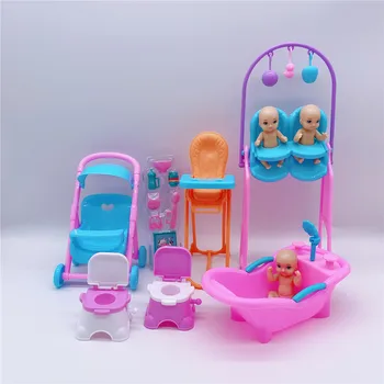 2020 Naujausias Mados Barbies Lėlės Plastiko Reikmenys Kūdikių Vonia Vaikų Žaislas Mergina Geriausia Gimtadienio / Kalėdų Dovana