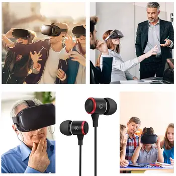 2020 NAUJOS Ausinės su Kairės/Dešinės Vieno Garso Kanalo 3D 360 Laipsnių Stereo Garso VR Ausinių už Oculus Quest VR Ausines