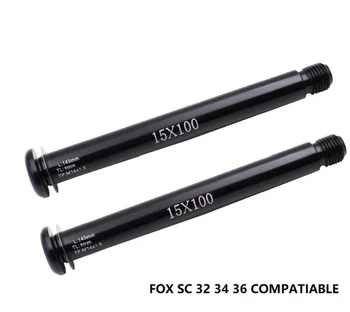 2020 Naujos Šakės Priekyje Per Ašies Dviratį Iešmo FOX SC 32 34 36 Serija priekinės šakės 15mm x 100mm Aliuminio lydinys