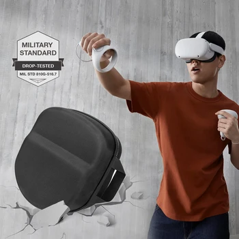 2020 Naują Kietąjį Kelionės Dangtelio Apsauginis Dėklas Krepšys, lagaminas, už Oculus Quest 2/Oculus Quest All-in-one VR Žaidimų Ausinės