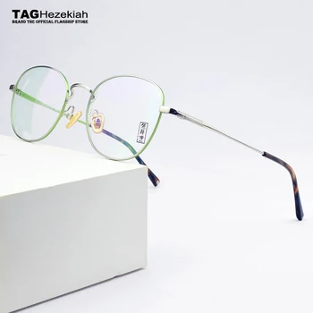 2020 Prekės Ovalo formos optinių akinių rėmeliai moterų akiniai akinių rėmeliai Ultra light Retro mados akiniai rėmeliai moterims
