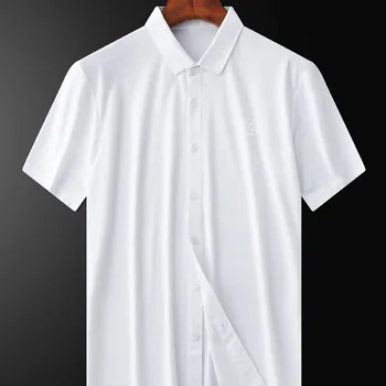 2020 Prekės Polo Marškinėliai Vyrams Vasaros Trumpomis Rankovėmis PlusSize Homme Drabužių Dizaineris Aukštos Kokybės Reguliariai Prabangos Ledo Šilko Viršūnės