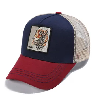 2020 tigras siuvinėjimas medvilnės Casquette Beisbolo kepuraitę Akių Orui Reguliuojamas Snapback Skrybėlės moterims ir vyrams 205