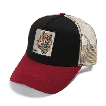 2020 tigras siuvinėjimas medvilnės Casquette Beisbolo kepuraitę Akių Orui Reguliuojamas Snapback Skrybėlės moterims ir vyrams 205