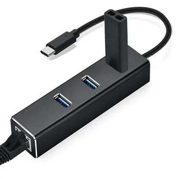 2020 USB C Ethernet Su 3.0 RJ45 USB Lan Ethernet Tinklo Kortelės Adapteris, Skirtas 
