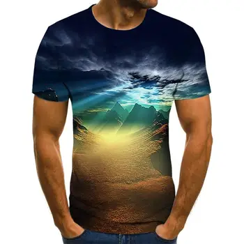 2020 Vandens Lašas Mobiliojo 3D Spausdinimo trumpomis Rankovėmis Vyrams marškinėliai Harajuku Vasaros Groot Vyrų marškinėlius Viršūnes Plius Dydžio marškinėlius