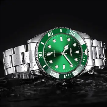 2020 Vyrai Žiūrėti Prabanga Gyvenimo Vandeniui Verslo Rankiniai Laikrodžiai Vyrams iš nerūdijančio plieno Laikrodis Suknelė Žiūrėti relogio masculino reloj