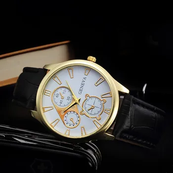 2020 zegarek meski Retro Dizainas Odos Juosta Analoginis Lydinio Kvarco Riešo Žiūrėti Rolexable Laikrodžiai Vyrams reloj hombre часы мужские A80