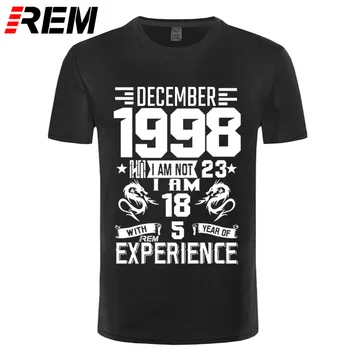 2021 NAUJUS sausio vasario Kovo balandžio Gegužės birželio liepos 1998 m. rugsėjo METAIS marškinėliai Vyrams trumpomis Rankovėmis marškinėliai Spausdinami Atsitiktinis rugpjūčio