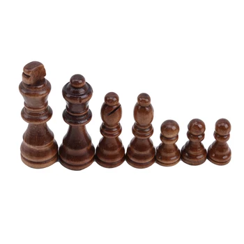 2021 Naują Atvykimo Mediniai Šachmatų Karšto Pardavimo 55-91mm Aukštis Pramogų Žaidimai 32pc/set