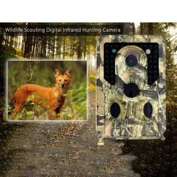 2021NEW PR400 Medžioklės Kamera 12MP HD 1080P Infraraudonųjų spindulių Naktinio Versiją, Vaizdo Režimas Medžioklės Kamera Oudoor Laukinių gyvūnų Fotografavimo Harcerų