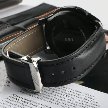 20mm 22mm Odos Omega Seamaster 300 Samsung Galaxy Pavarų S3 Amazfit VTR Garmin Smart Watch Band Dirželis Watchband Apyrankė