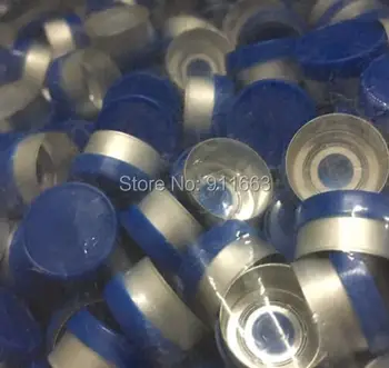 20mm Plastiko dangtelį,200pcs/daug, Daug spalvos farmacijos dangteliais,Aliuminio Plastiko antgaliai, skirti fiksavimo stiklo buteliukas