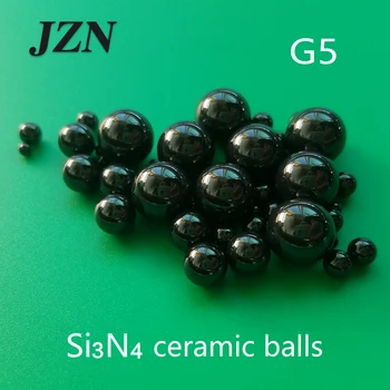 20pcs/daug 3.969/4.0/4.5/4.763/5.0/5.556 mm keraminiai rutuliai Silicio Nitrido kamuolius, guolis/siurblys/linijinis slankiklį/valvs kamuoliukus/bike G5