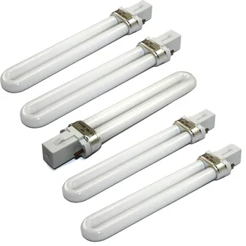20PCS / Daug UV Lempa 9W Lemputės Vamzdis 365nm U-Formos Led Pakeitimo Gelio Mašina Nagų Dailės Kietinimo Lempa Balta Spalva