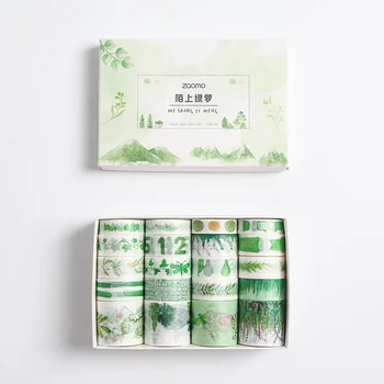 20Pcs/Set Augalų, Gėlių Washi Tape Mielas Dekoratyvinis Lipnia Juosta Kawaii Izoliacine Juosta 