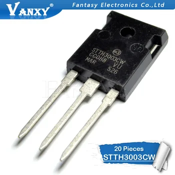 20PCS STTH3003CW TO-3P STTH3003 TO-247 STTH3003C