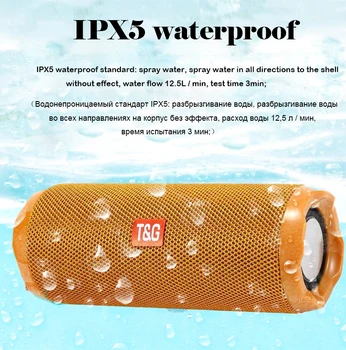 20W IPX5 atsparumas vandeniui 