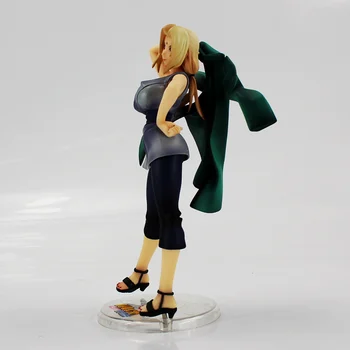 21cm Naruto Tsunade kietas Pav Modelis Žaislas Garsus Japonų anime Naruto PVC Skaičius vaikas pateikti