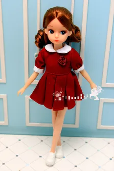 23cm Licca Lica Lėlės, Imitavimo Lėlė Princesė Lijia Mergaičių Žaislas Blyth Mažai Lėlės Dovanų Baby Doll Žaislas