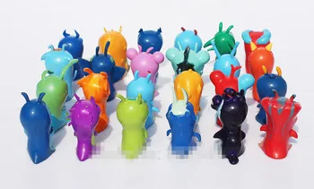 24pcs/set Animacinių filmų Mini Slugterra PVC Veiksmų Skaičiai Žaislai Modelis Lėlės Vaikams