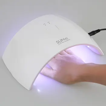 24W Profesionalus LED UV Nagų Lempa Led Nagų Šviesos Nagų Džiovintuvas UV Lempa Moterų Mados Nagų Fototerapijos Mašina