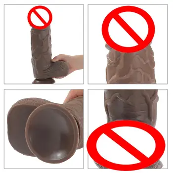 26*6.5 cm storio penio dildo analinis didelis ir didžiulis kavos dick moterims, prostatos stimuliavimas, seksualus žaislas pora kumščiu