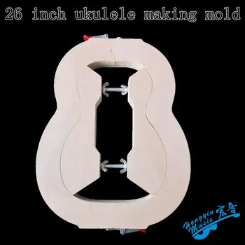26 colių ukulėle gamybos surinkimo ir už jos ribų pelėsių Gitaros garso barelį suderinta inlay medžiagos, reikmenys įrankis