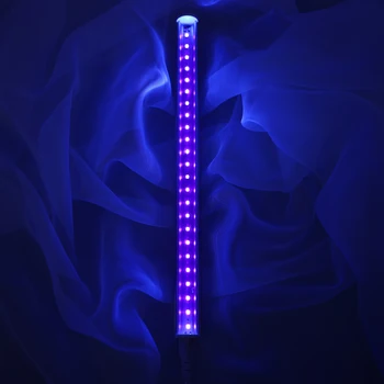28cm 60cm ultravioletinės šviesos vamzdis LED Juostelės Žibintai Šalies Klubas uv-C LED šviesos juosta ac85~265v Scenos Šviesos T8 Integruotos Lemputės